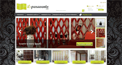 Desktop Screenshot of il-paravento.com